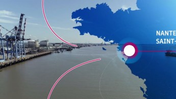 Nantes Saint-Nazaire Port et sa place portuaire en vidéo