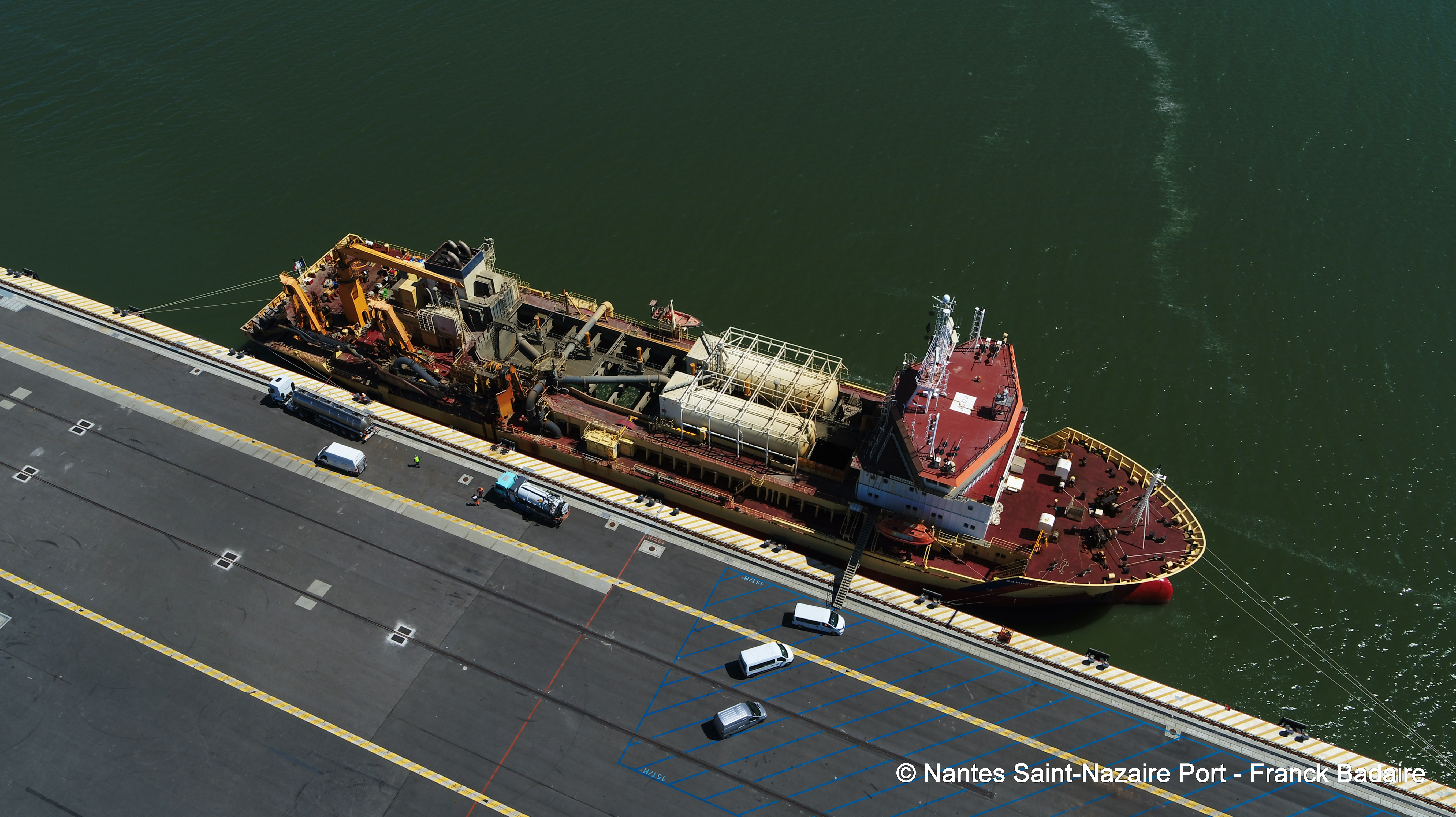  Dragues Nantes Saint-Nazaire Port