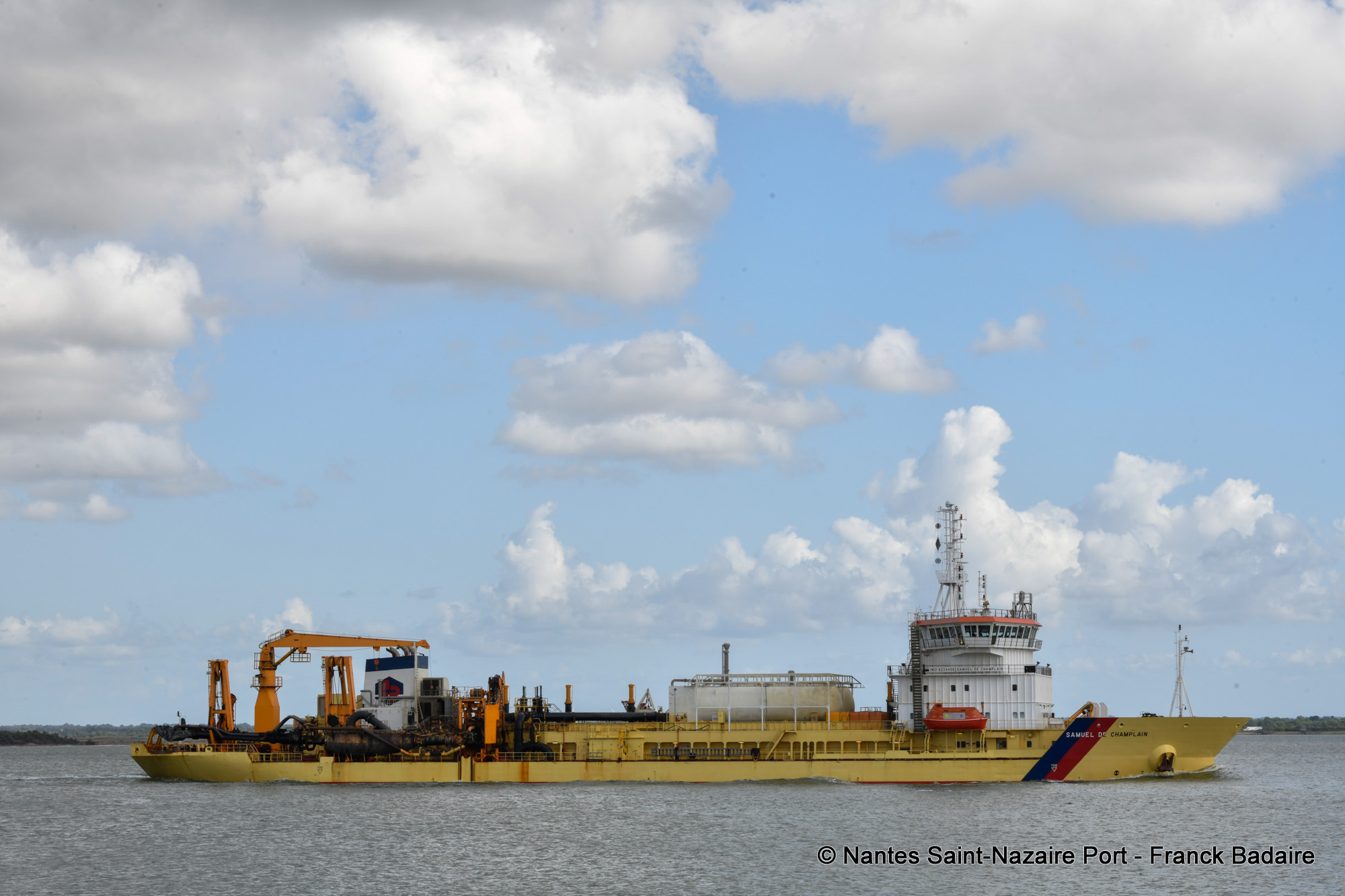 Dragas Nantes Saint-Nazaire Port