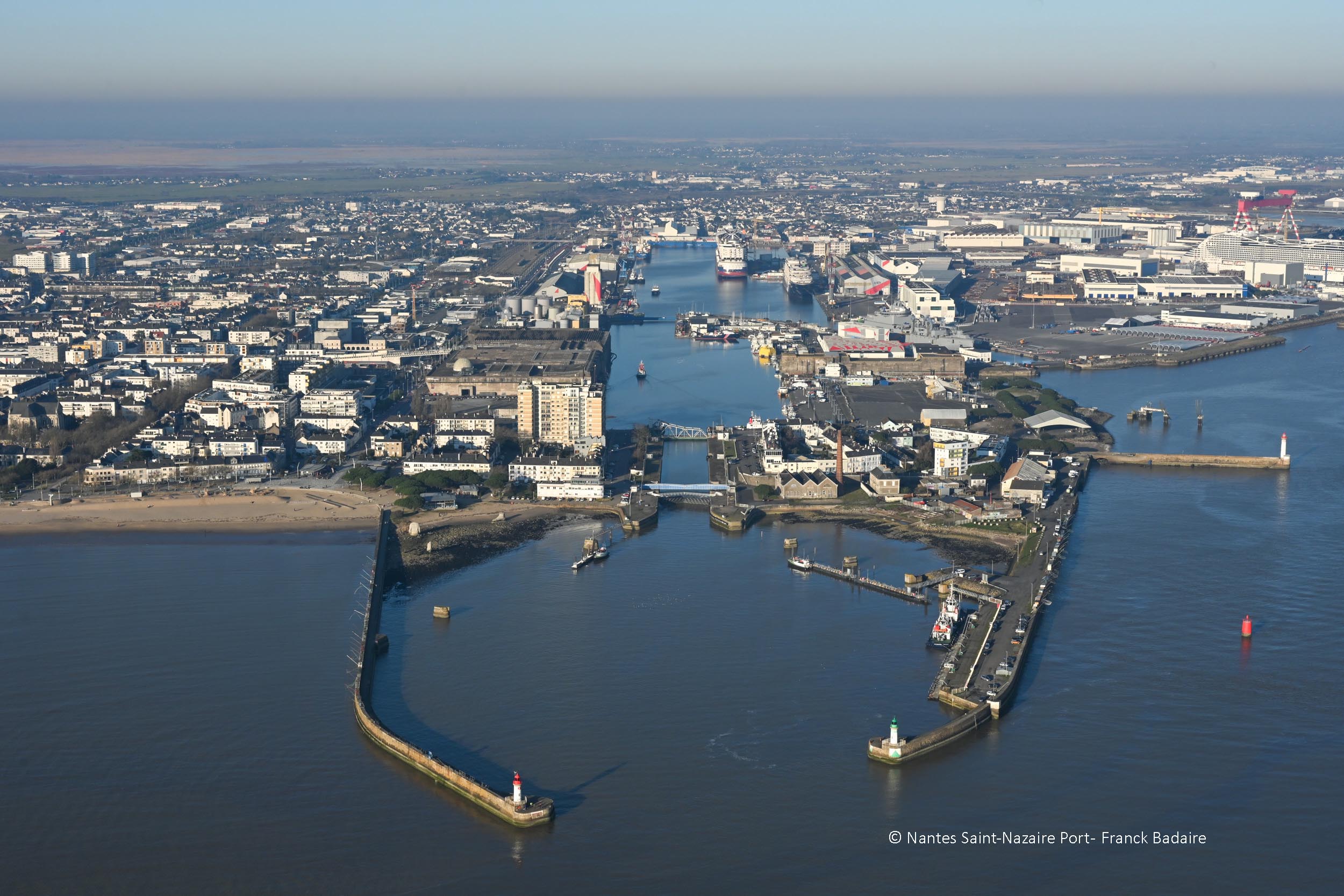Campagne aérienne 2025 - avant port de Saint-Nazaire