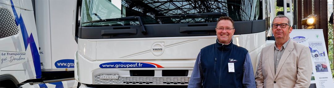 Franck LE MENE à gauche et Sylvain PUCEL à droite, Groupe SF