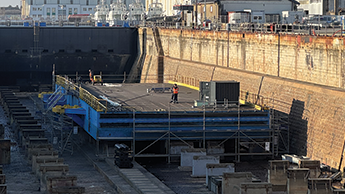 Ponton roulier de Cheviré en forme 1