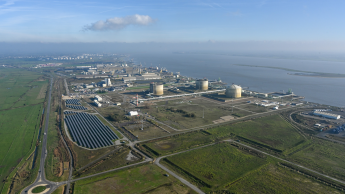 Vue aérienne Elengy