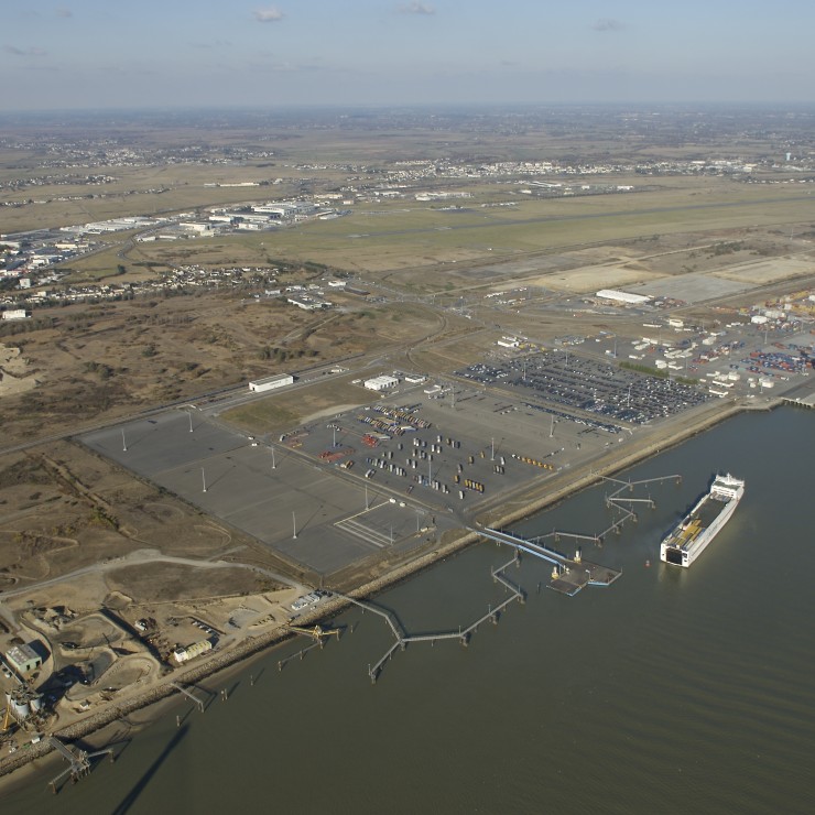 The Montoir de Bretagne terminals in 2007. Credit: A. Bocquel.