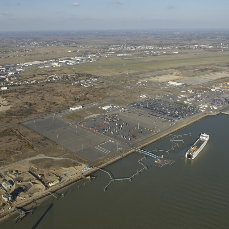 The Montoir de Bretagne terminals in 2007. Credit: A. Bocquel.