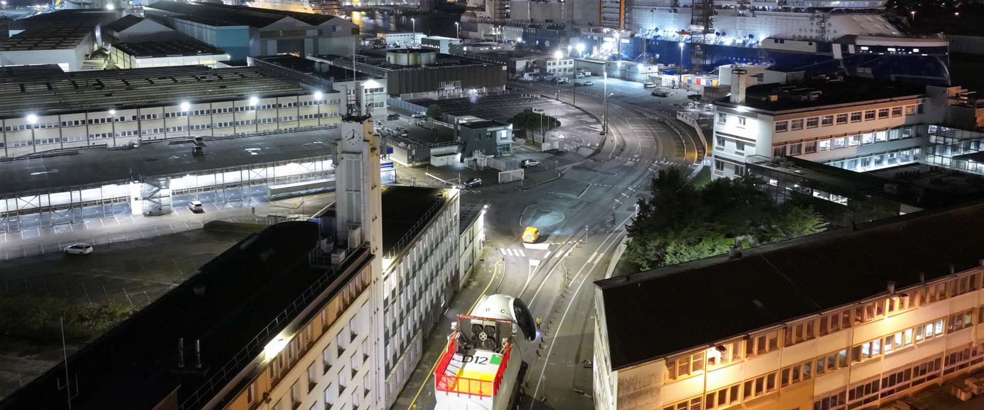 Travaux d’aménagement d’une nouvelle piste cyclable 
