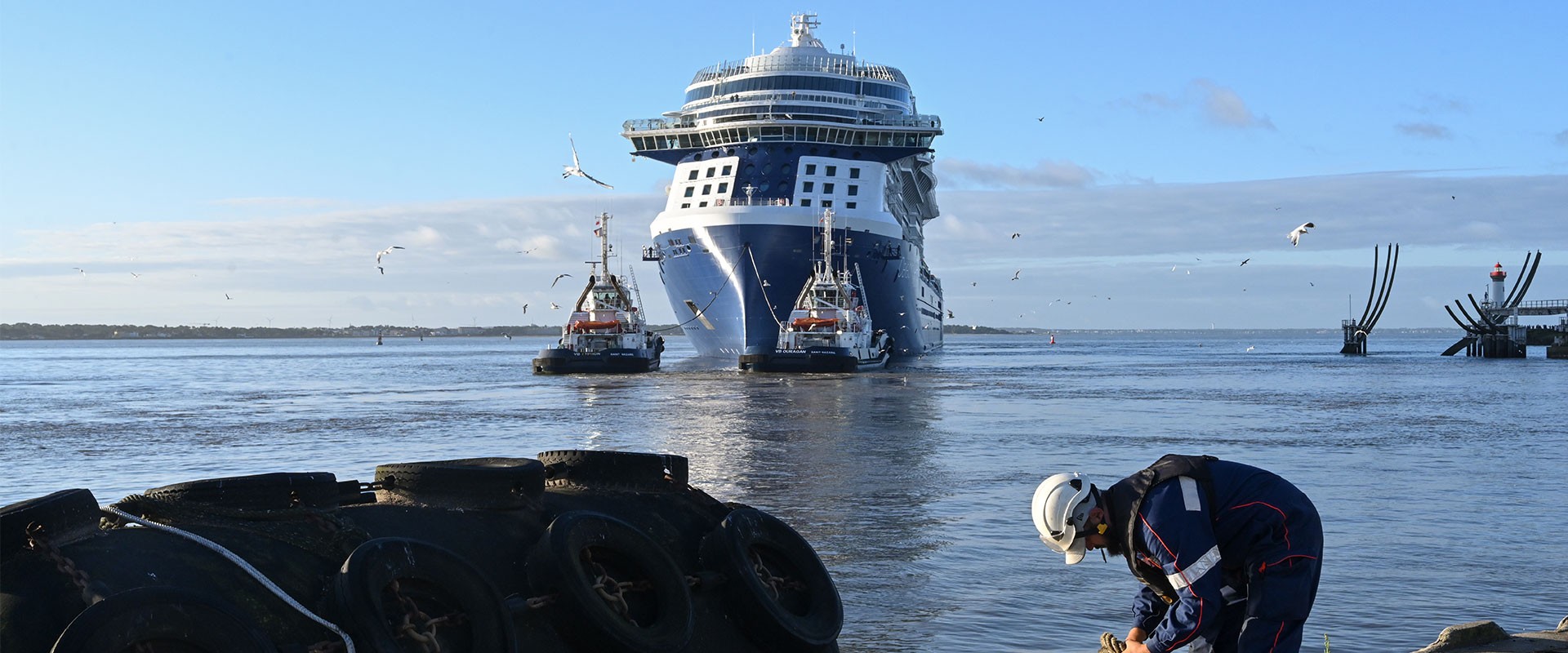 À la découverte du pôle formes-écluses de la Business Unit Saint-Nazaire