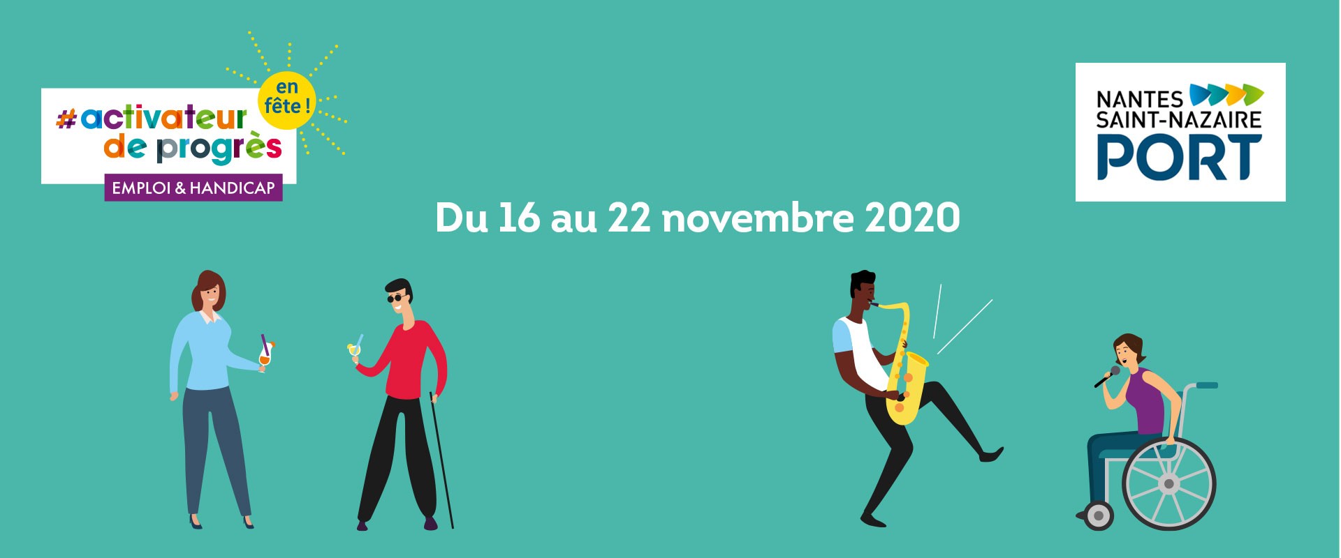 Semaine Européenne pour l'Emploi des Personnes Handicapées 2020 - Nantes Saint-Nazaire Port se mobilise