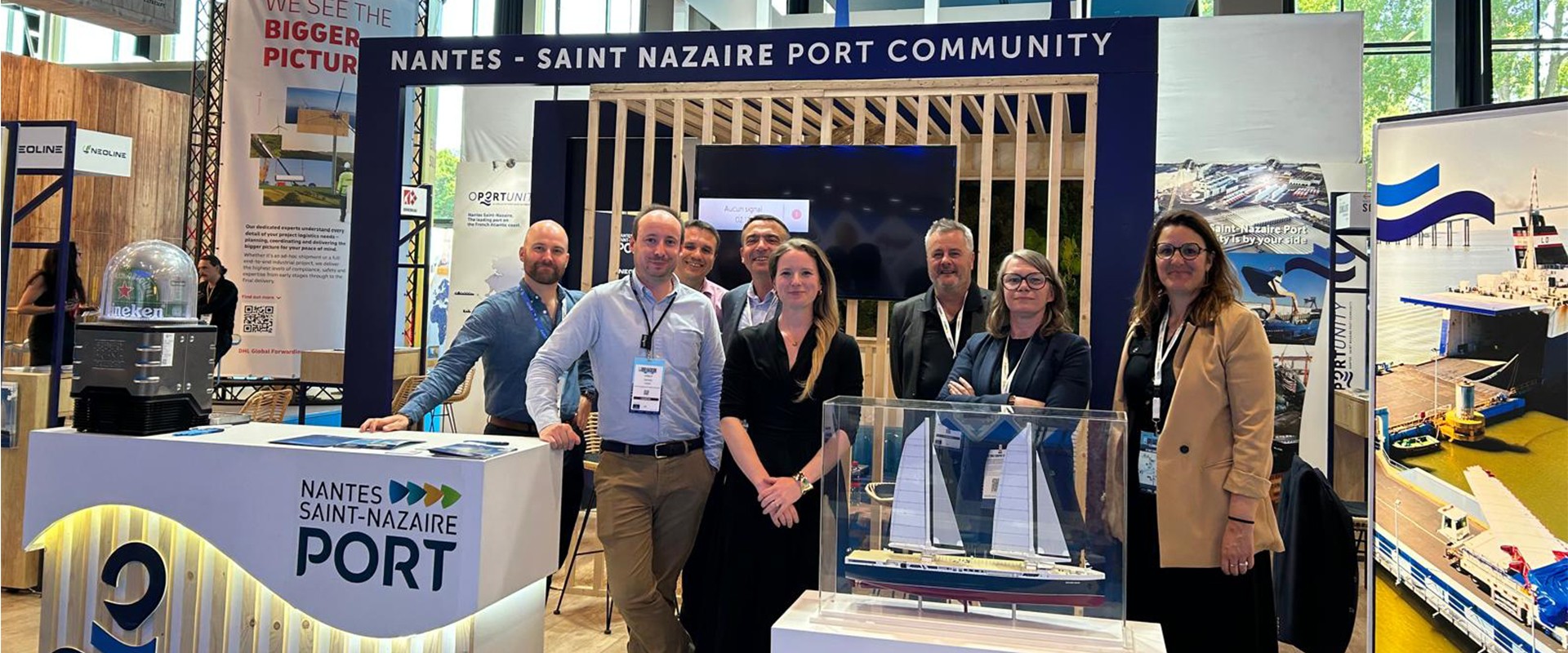 Nantes ‒ Saint Nazaire Port Exhibits at Breakbulk 2025