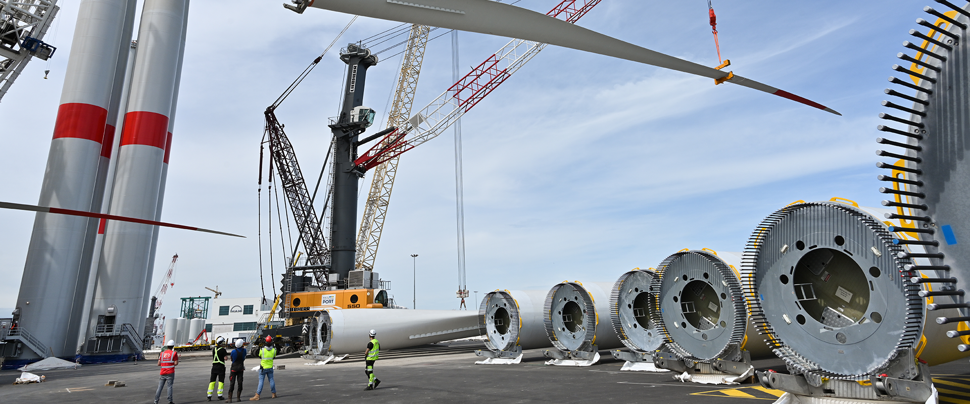 Construction du parc éolien offshore de Saint-Nazaire : une belle réussite logistique et humaine