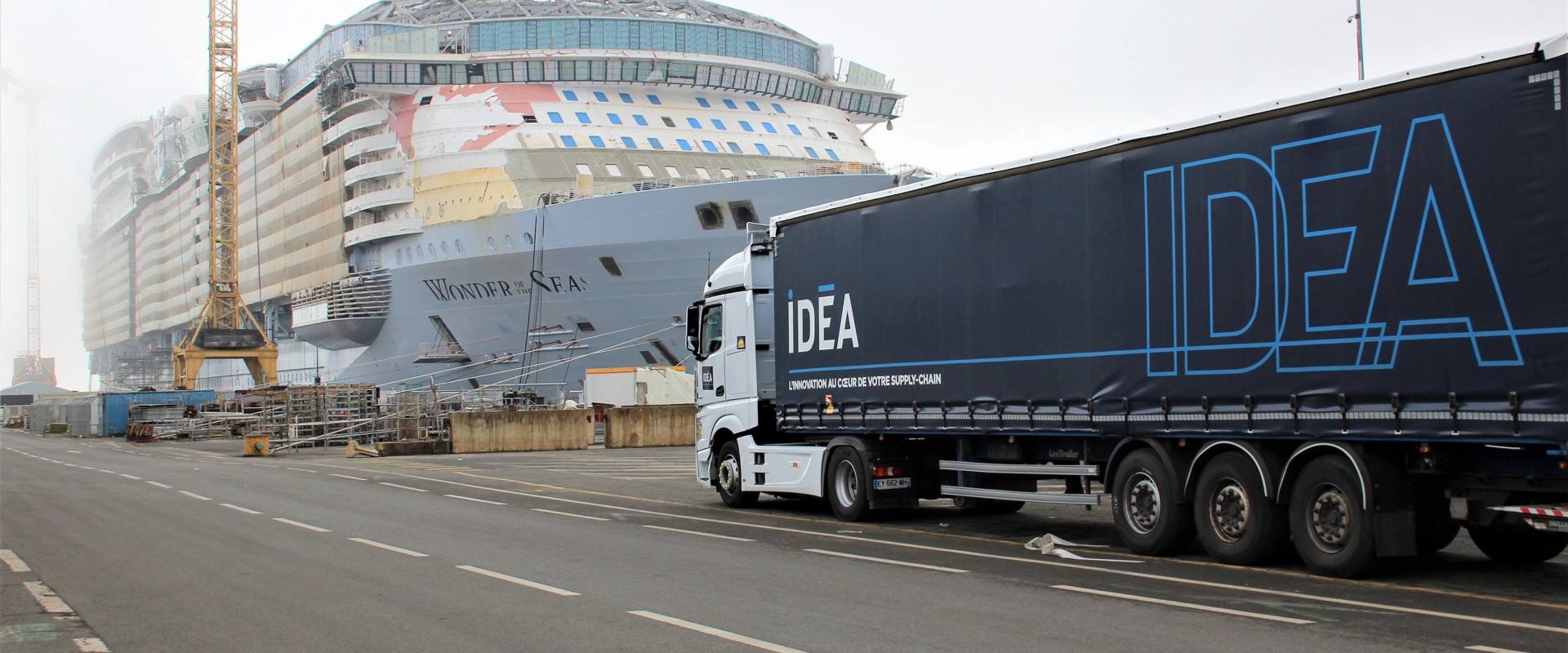 Chantiers de l'Atlantique Shipyard Continues its Collaboration with IDEA