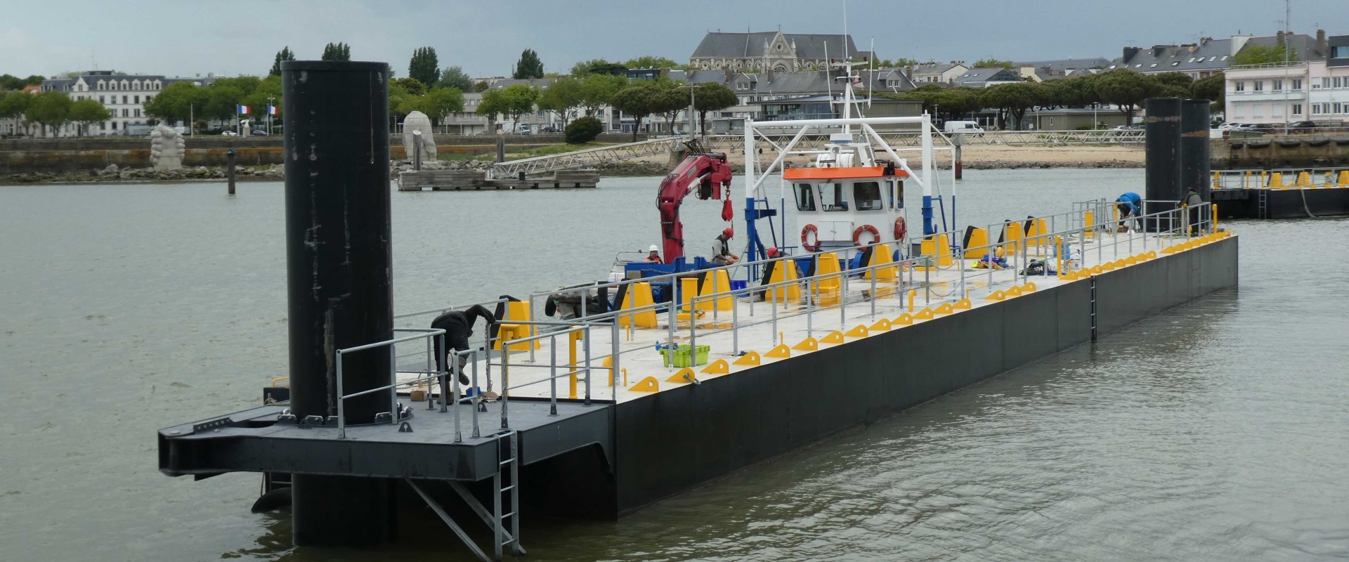 Point d'avancement sur les travaux de l'avant-port Point d'avancement sur les travaux de l'avant-port