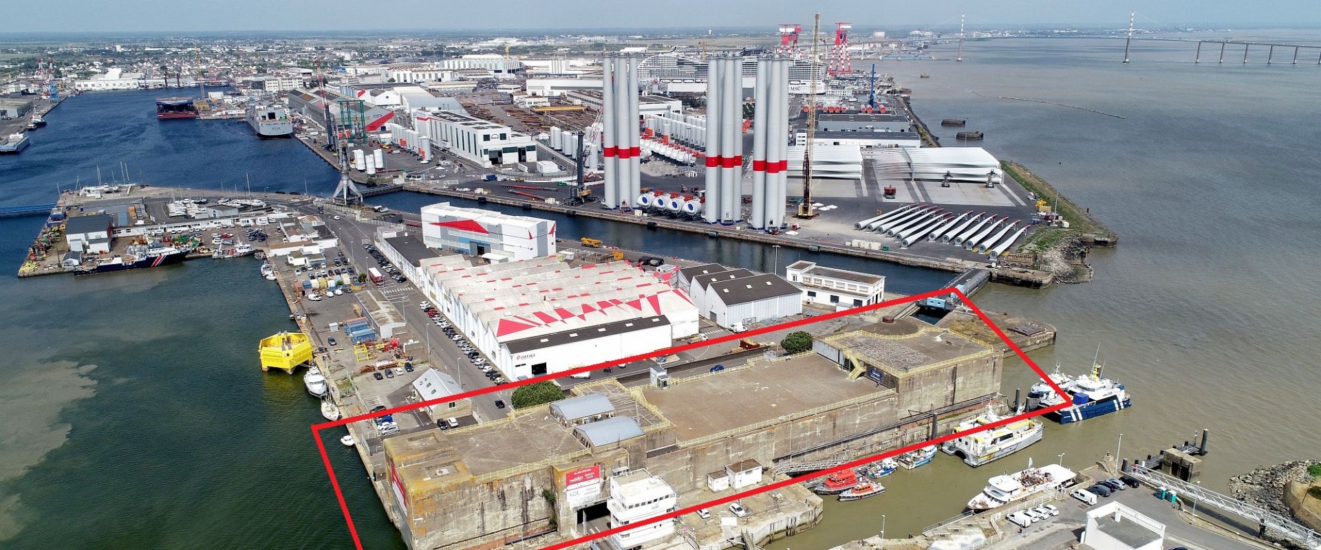 Call for Proposals for the Rooftop of the Fortified Lock in Saint Nazaire
