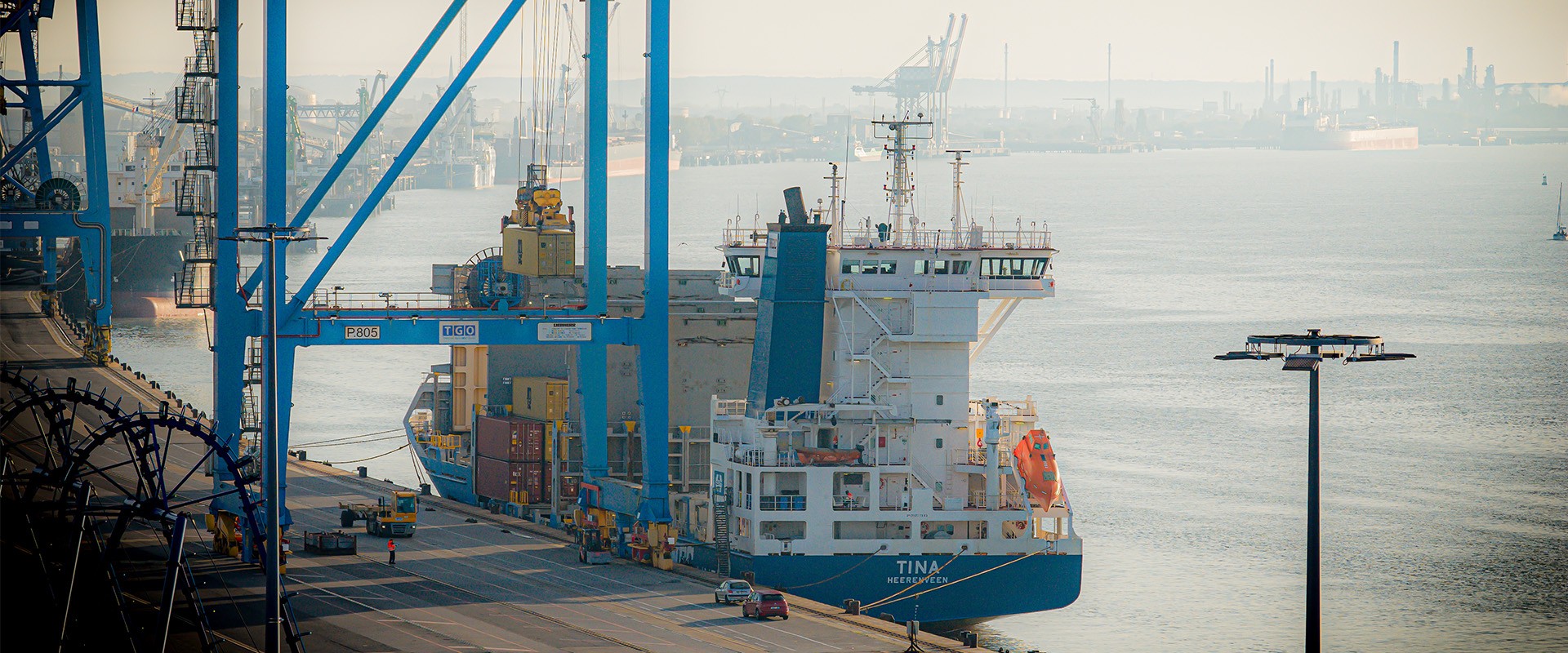 Montoir au cœur du nouveau service maritime "Butterfly" de WEC Lines