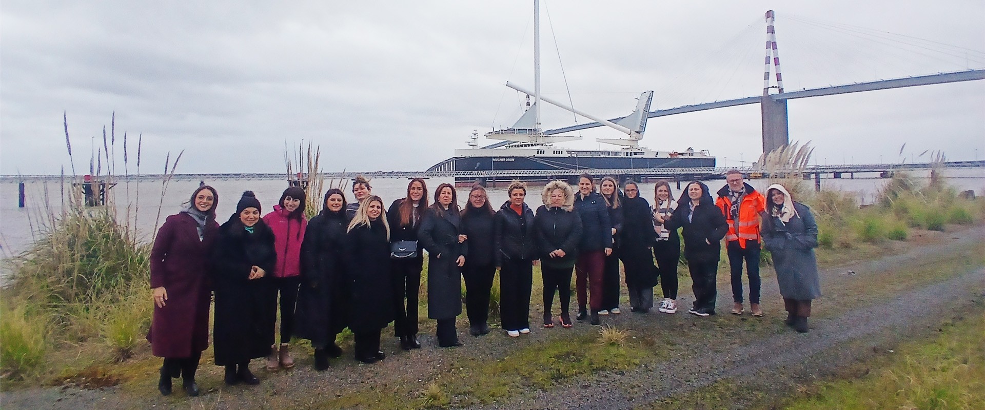 Une délégation turque en visite à Nantes Saint-Nazaire