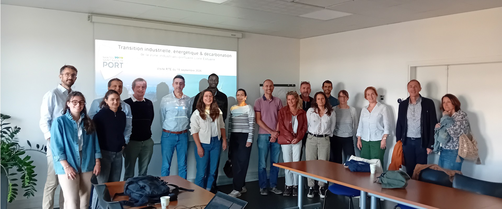 RTE en visite sur la zone industrialo-portuaire de Nantes Saint-Nazaire
