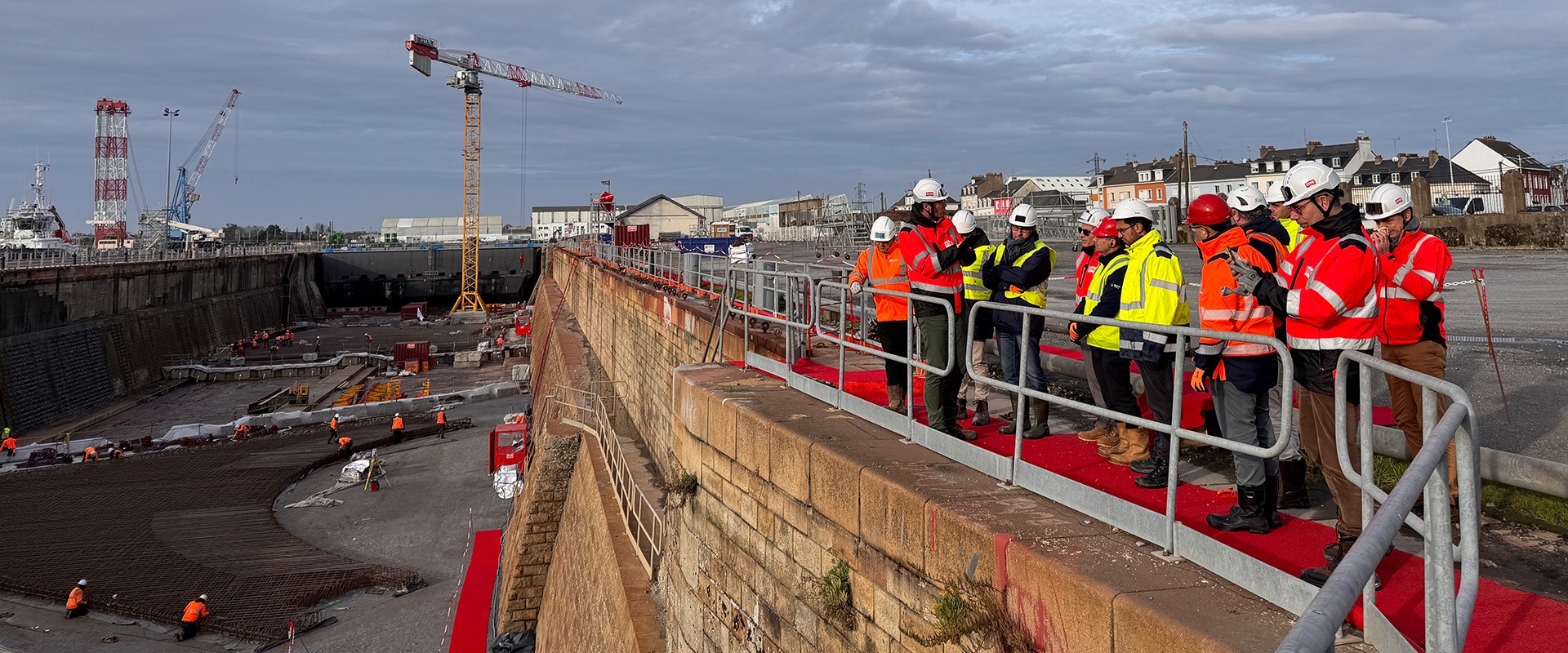 Saint-Nazaire accueille la construction des ouvrages de protection du fort Boyard