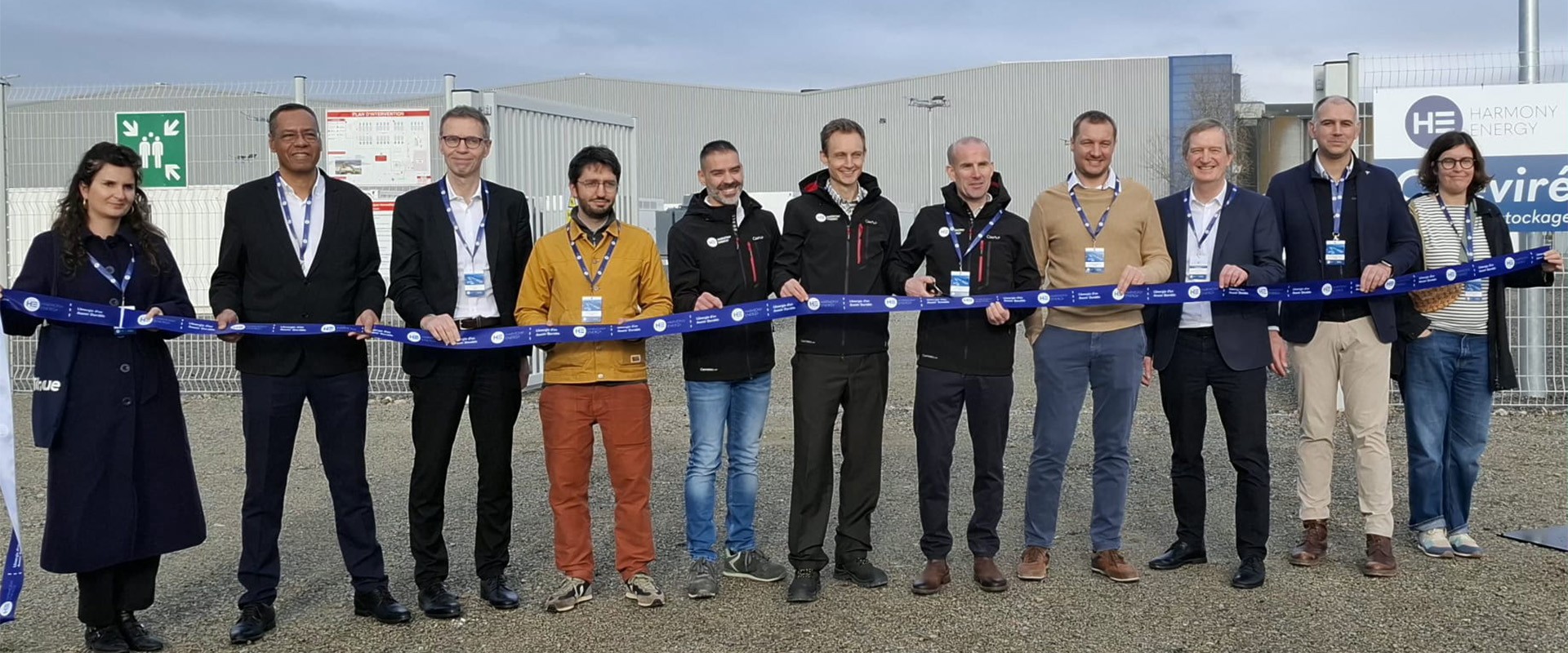 Harmony Energy inaugure son installation de stockage par batteries à Cheviré