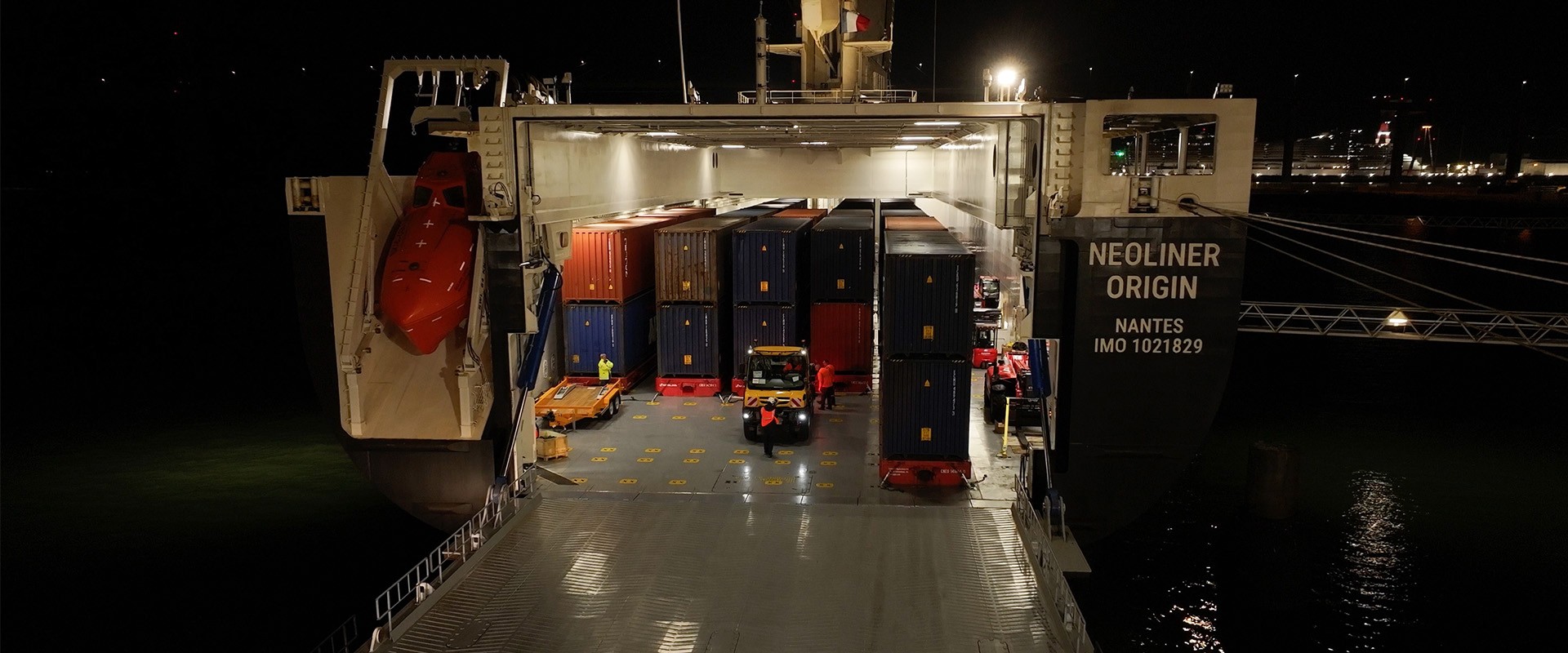 Le chargement du Neoliner Origin en images