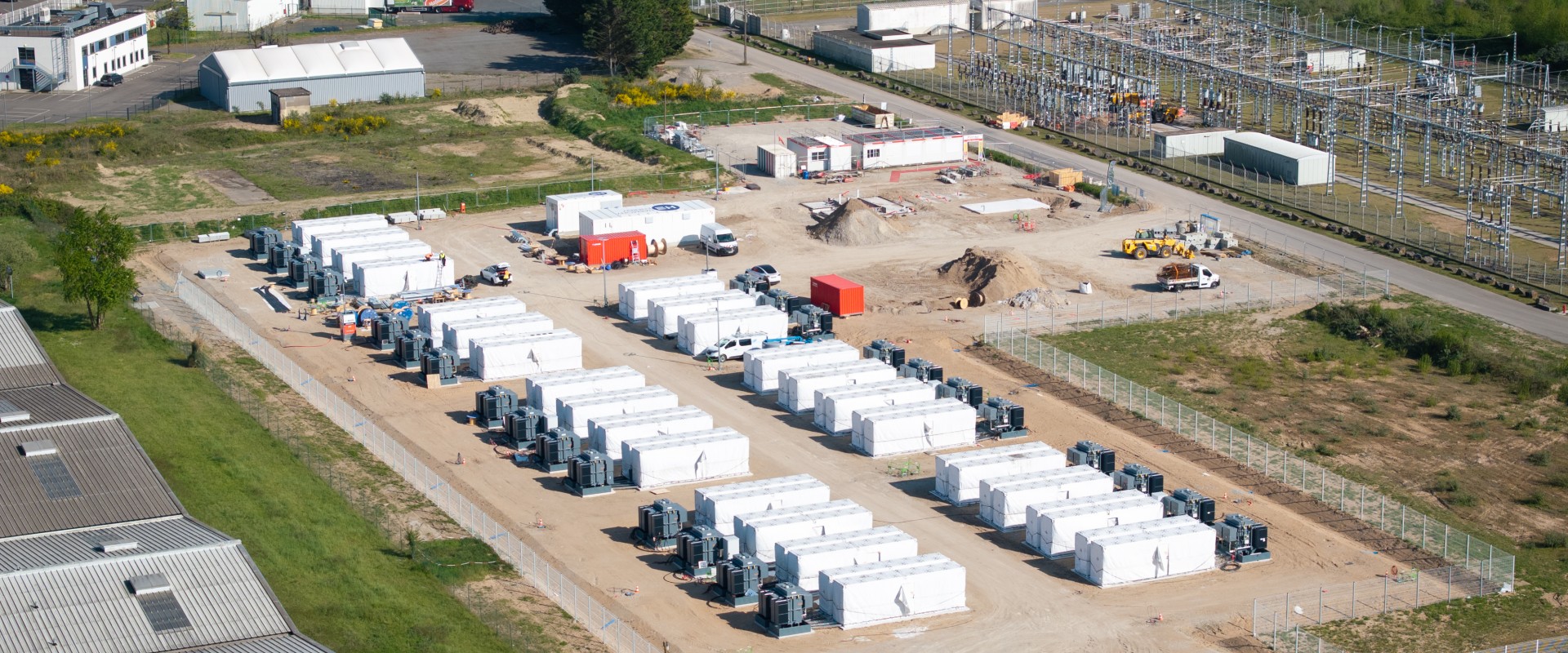 Un parc de batteries géantes s’installe à Cheviré Un parc de batteries géantes s’installe à Cheviré