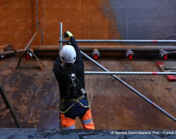 Maintenance turnaround of the Samuel de Champlain